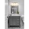 Z-Lite Grayson Vanity, 3-Light, 23 In.W x 5.75 In.L x 8.5 In.H, Brushed Nickel/Clear + Etched Opal 1949-3V-BN - alternate 2